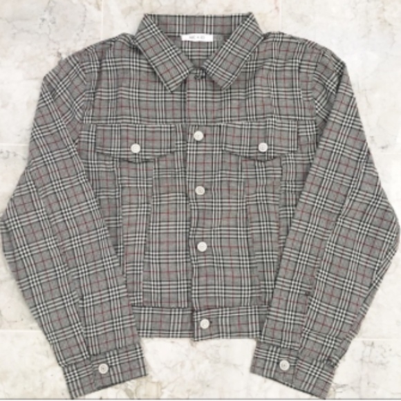 Nic & Jo Plaid Lightweight Jacket - Picture 1 of 1